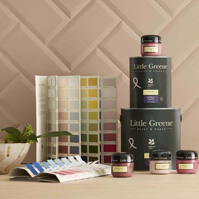 Little Greene spendet erneut an Pink Ribbon im Pink October