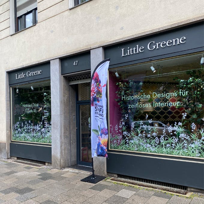 Little Greene beim Münchner Stoff Frühling 2023