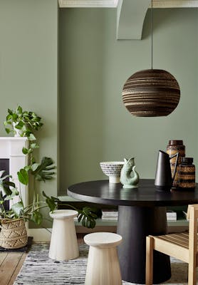 Sage Green Esszimmer